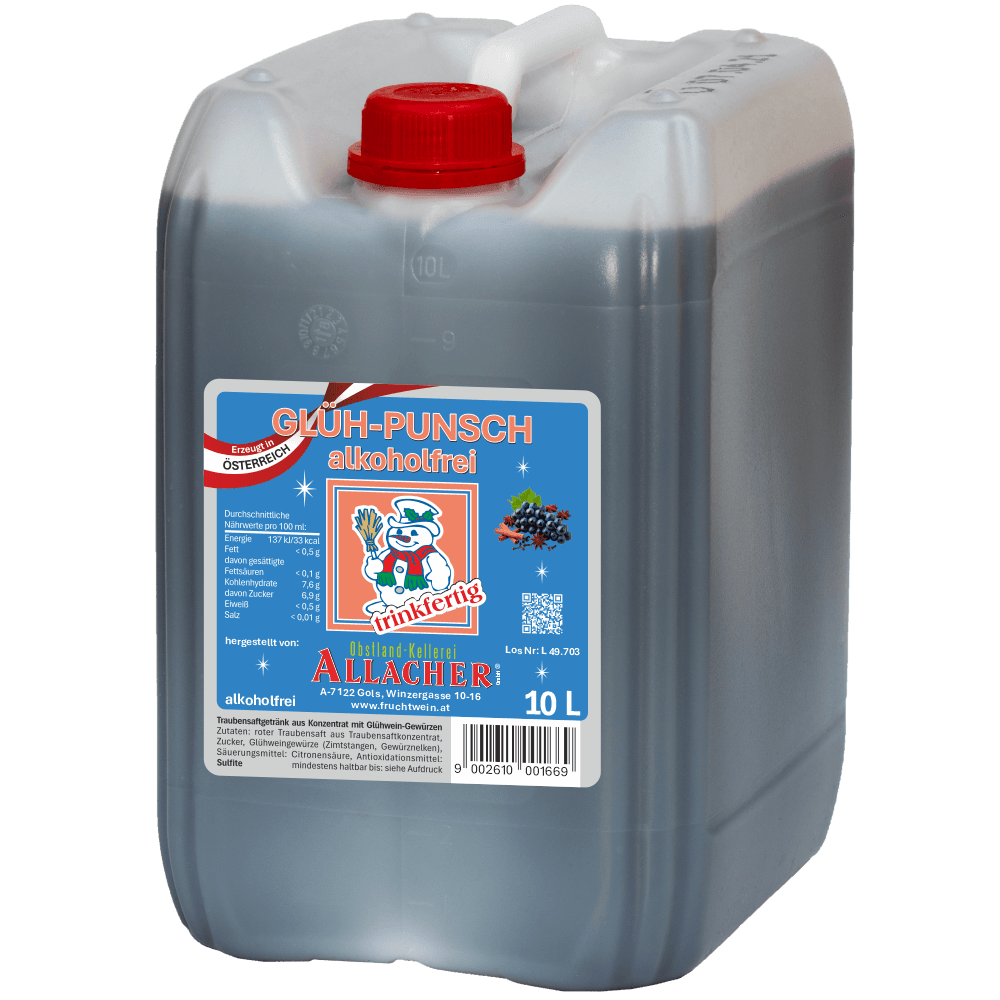 Glühwein alkoholfrei